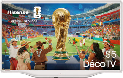 Hisense 32S5Q 81,3 cm (32") Full HD Smart-TV Wi-Fi Silver, Vit