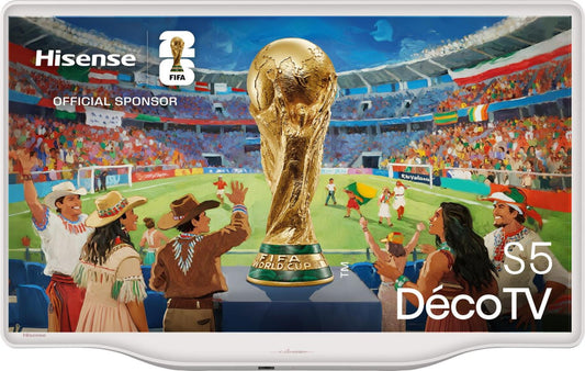 Hisense 32S5Q 81,3 cm (32") Full HD Smart-TV Wi-Fi Silver, Vit