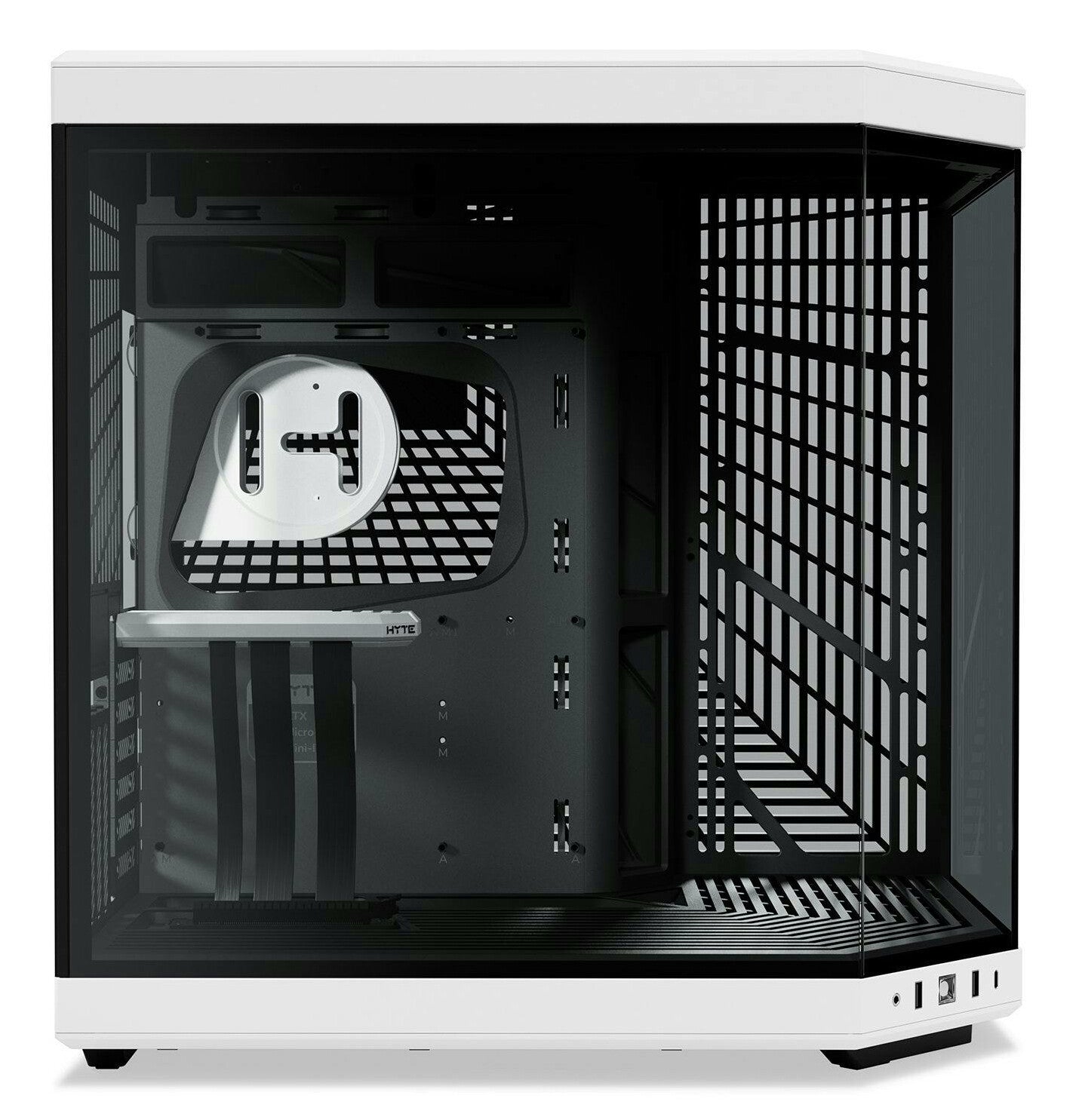 HYTE Y70 Midi Tower Svart, Vit
