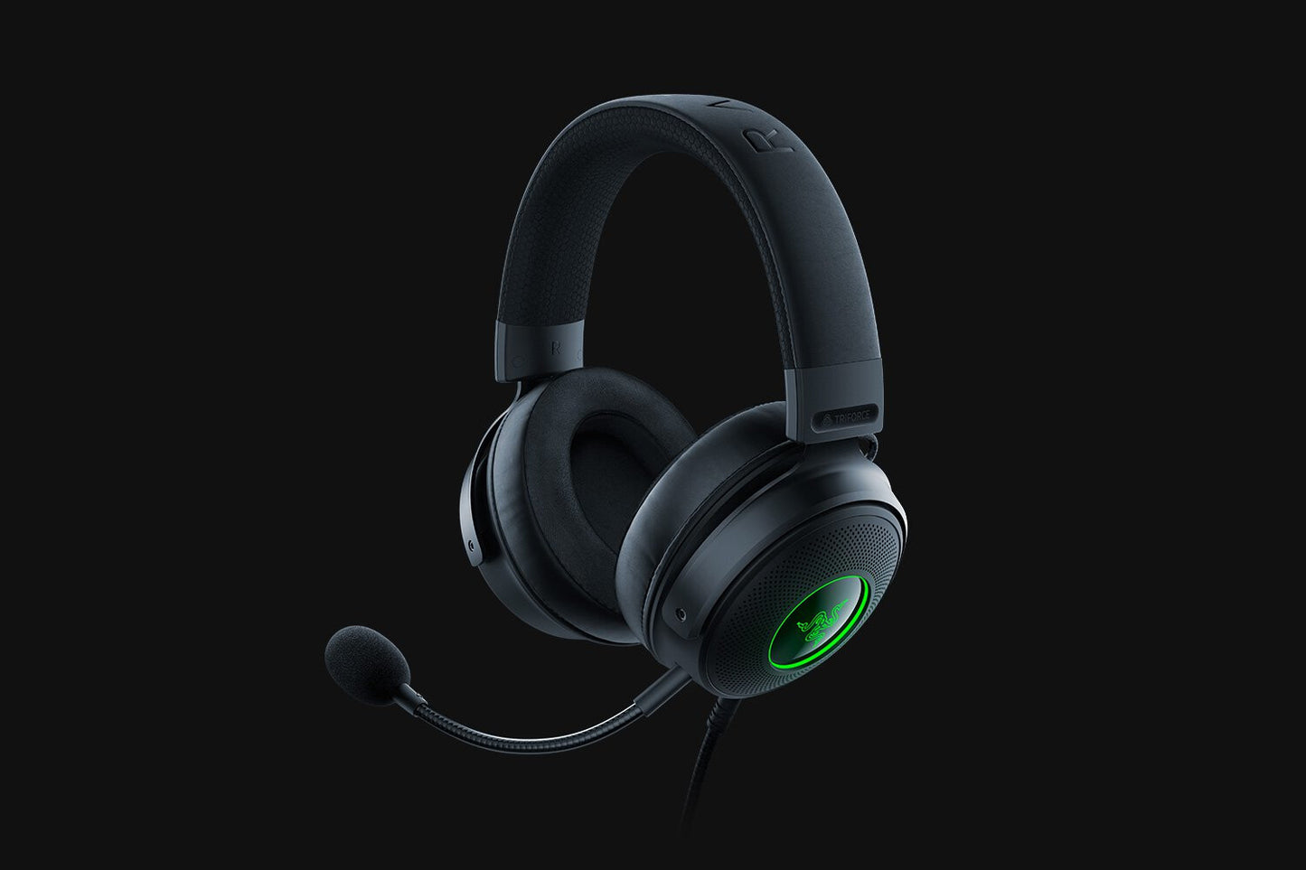 Razer Kraken V3 Headset Kabel Huvudband Spela USB Type-A Svart