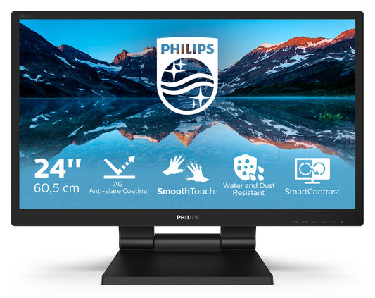 Philips 242B9TL/00 platta pc-skärmar 60,5 cm (23.8") 1920 x 1080 pixlar Full HD LCD Pekskärm Svart