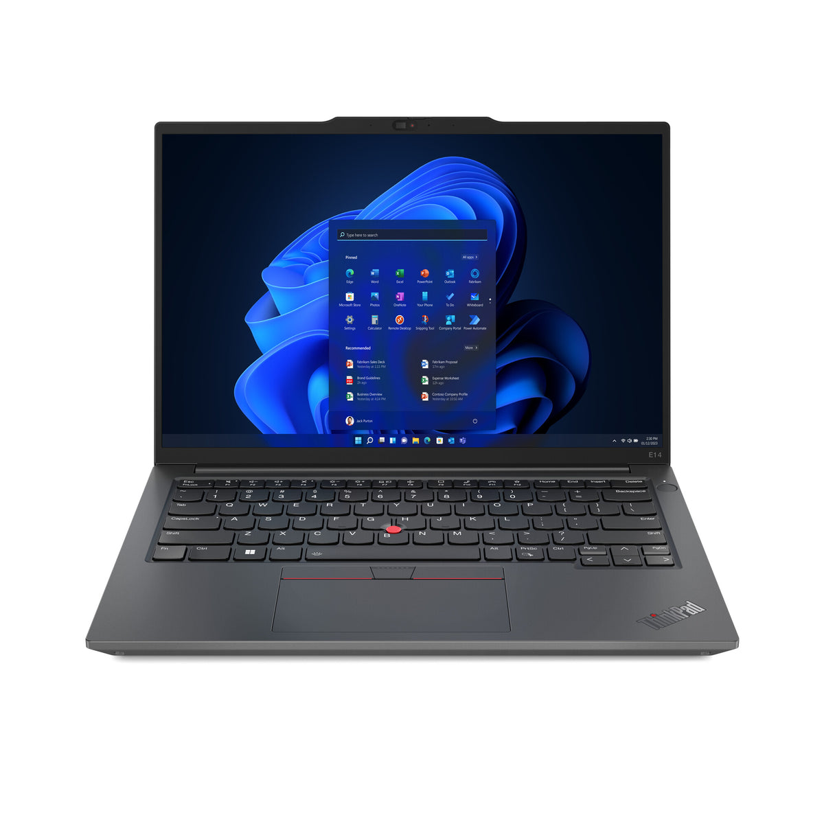 Lenovo ThinkPad E14 Gen 5 (AMD) AMD Ryzen™ 3 7330U Bärbar dator 35,6 cm (14") WUXGA 8 GB DDR4-SDRAM 256 GB SSD Wi-Fi 6 (802.11ax) Windows 11 Pro Nordic Svart