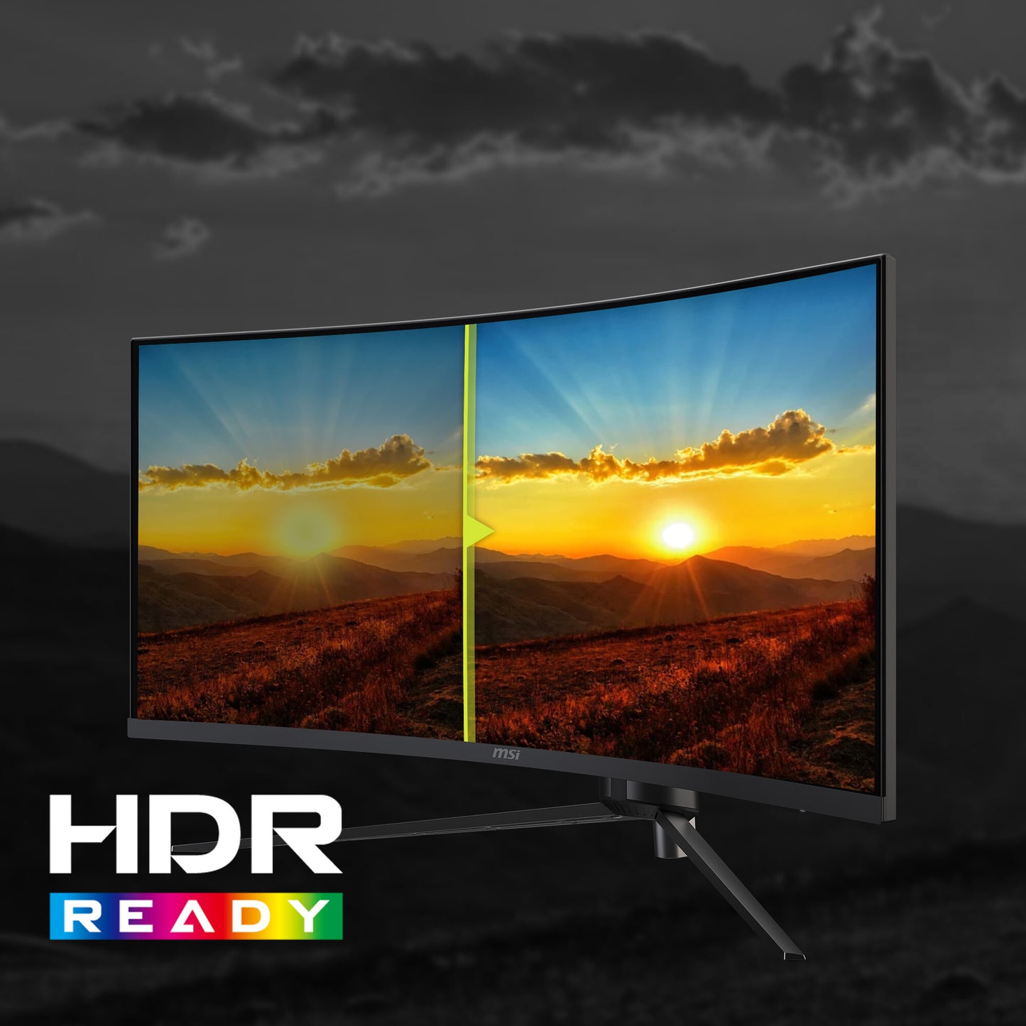 MSI MAG 345CQRDE platta pc-skärmar 86,4 cm (34") 3440 x 1440 pixlar UltraWide Dual Quad HD Svart