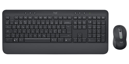 Logitech 920-011010 tangentbord Mus inkluderad Kontor Bluetooth QWERTY Nordic grafit