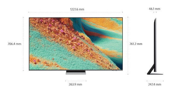 Samsung Neo QE55QN85FAUXXH TV-apparat 139,7 cm (55") 4K Ultra HD Smart-TV Wi-Fi Silver
