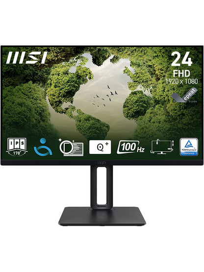 MSI Pro MP245PG platta pc-skärmar 60,5 cm (23.8") 1920 x 1080 pixlar Full HD LCD Svart