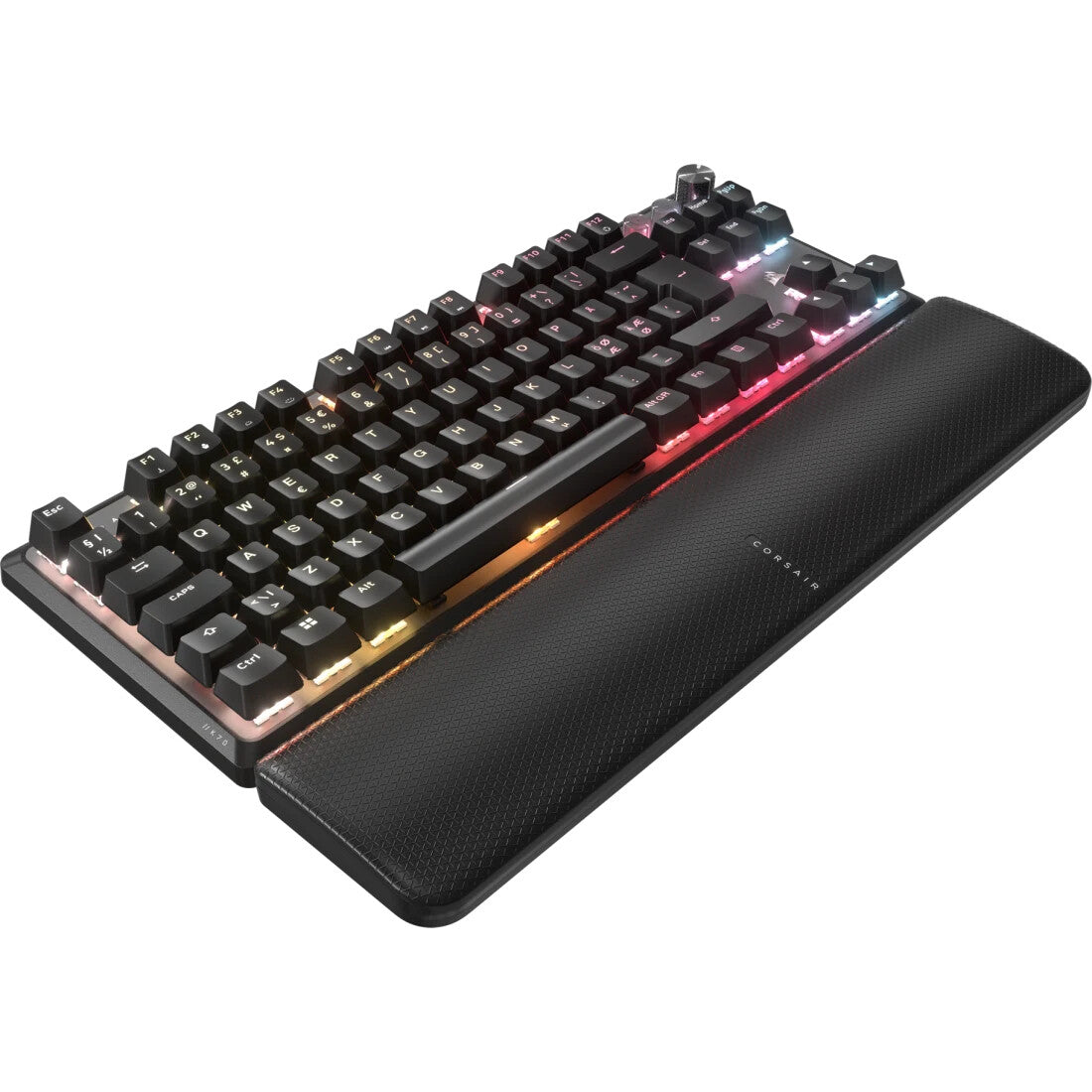 Corsair K70 PRO TKL tangentbord Spela USB Nordic Svart