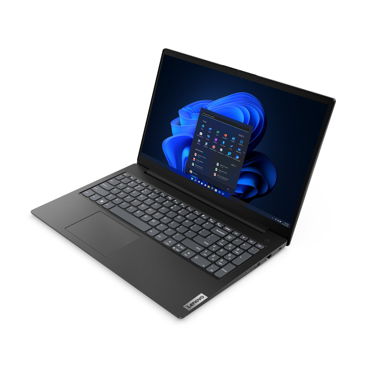 Lenovo V15 G4 AMN AMD Ryzen™ 5 7520U Bärbar dator 39,6 cm (15.6") Full HD 16 GB LPDDR5-SDRAM 512 GB SSD Wi-Fi 5 (802.11ac) Windows 11 Pro tyska Svart