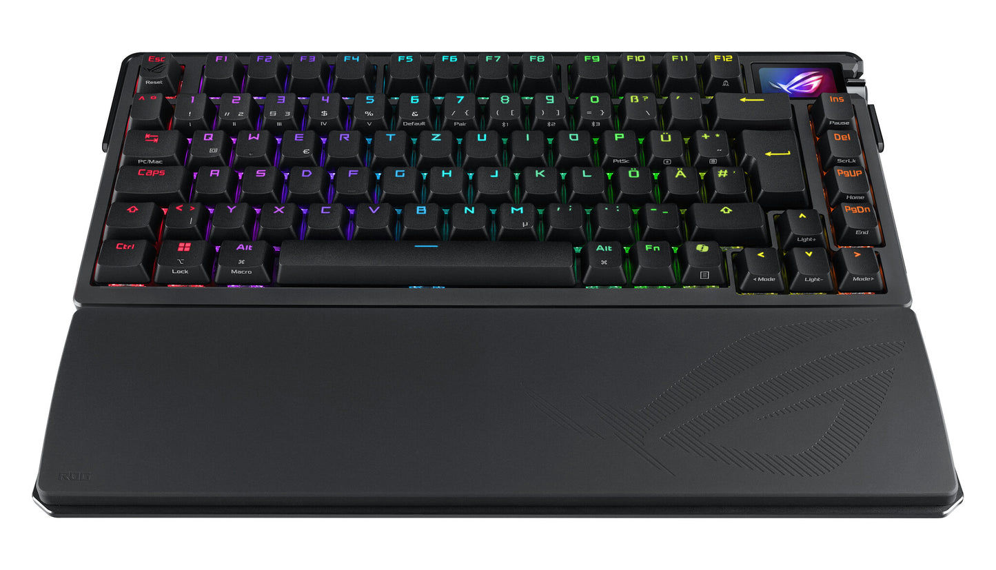 ASUS ROG Azoth Extreme tangentbord Spela USB + RF Wireless + Bluetooth QWERTZ Svart