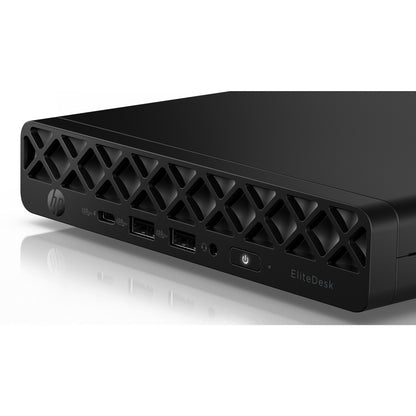 HP EliteDesk 8 Mini G1a AMD Ryzen™ 5 220 16 GB DDR5-SDRAM 512 GB SSD Windows 11 Pro Mini PC Mini-PC Svart