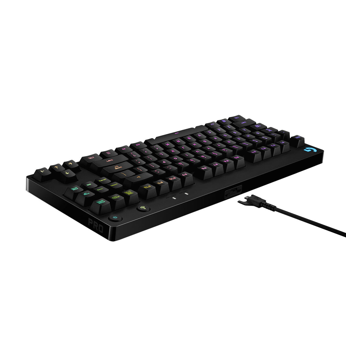 Logitech G 920-009390 tangentbord Spela USB AZERTY Fransk Svart