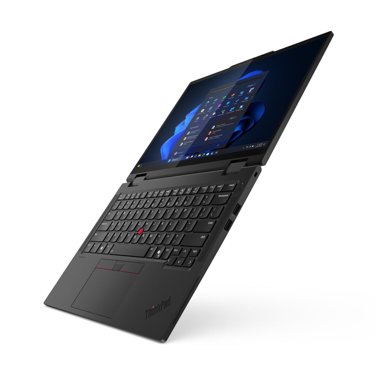 Lenovo ThinkPad T14s 2-in-1 Gen 1 Intel Core Ultra 5 225U Hybrid (2-i-1) 35,6 cm (14") Pekskärm WUXGA 16 GB LPDDR5x-SDRAM 512 GB SSD Wi-Fi 6E (802.11ax) Windows 11 Pro tyska Svart