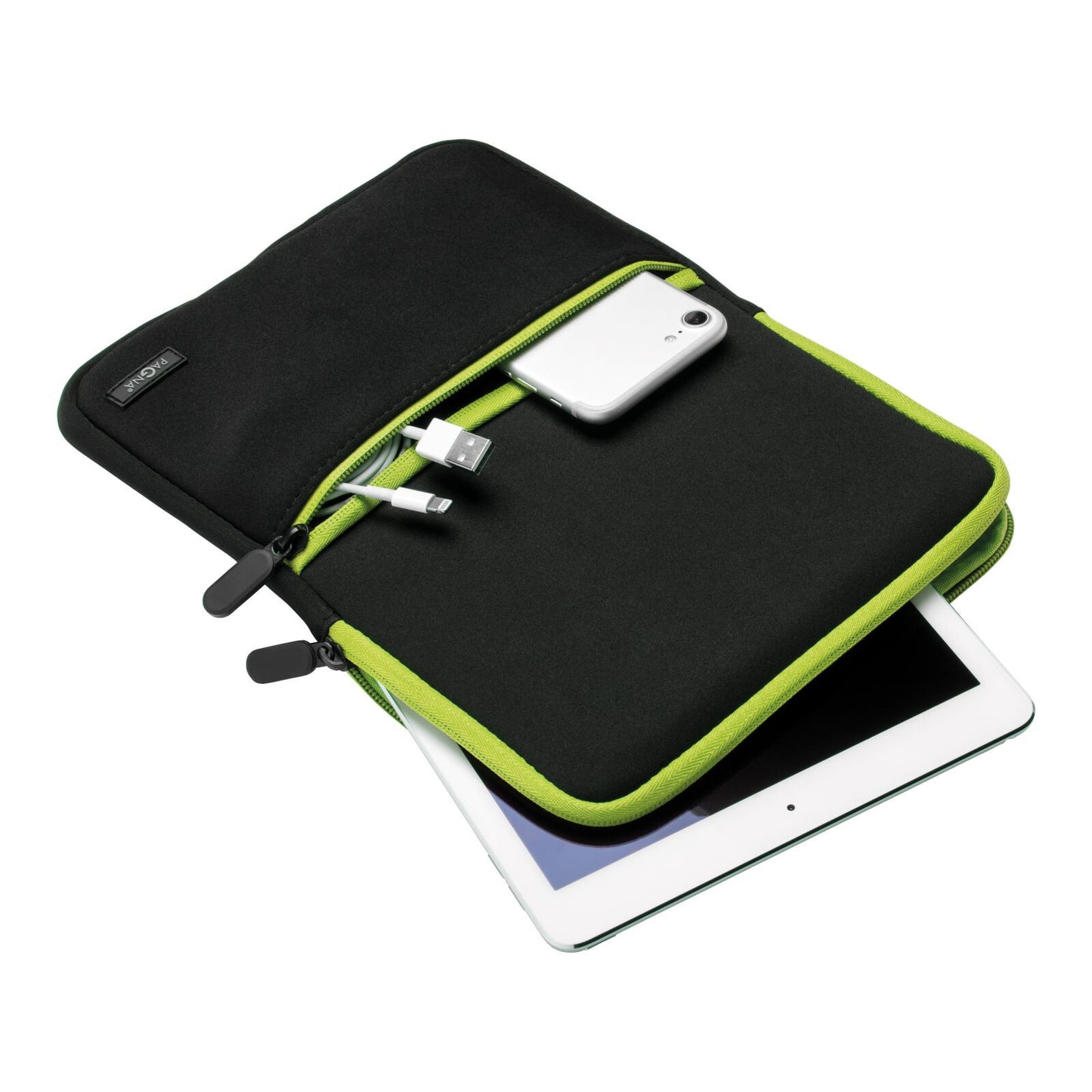 Pagna 99517-17 iPad-fodral 25,4 cm (10") Överdrag Svart, Grön