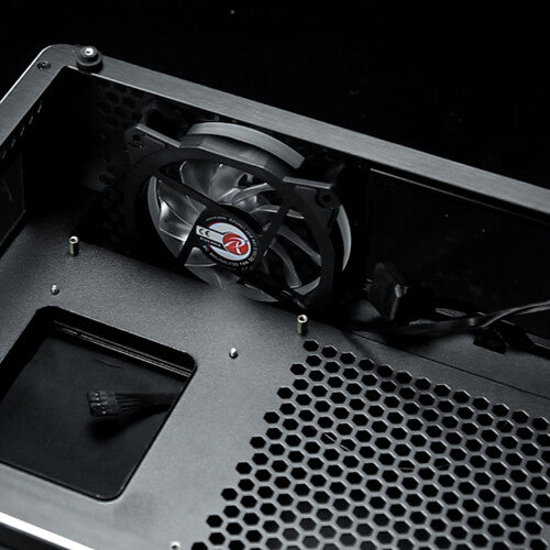 RAIJINTEK Ophion EVO Small Form Factor (SFF) Svart, Transparent