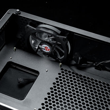 RAIJINTEK Ophion EVO Small Form Factor (SFF) Svart, Transparent