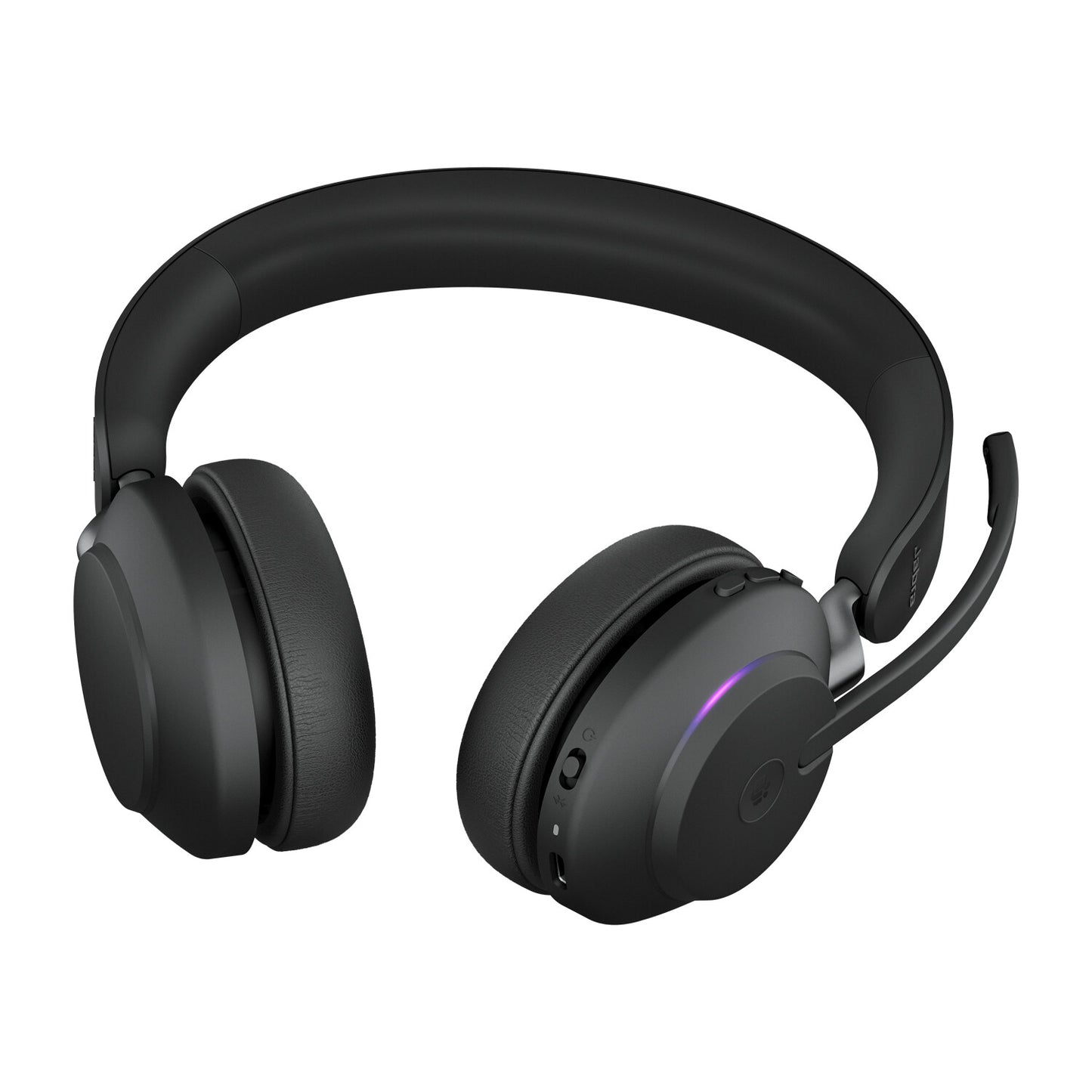 Jabra Evolve2 65 Headset Trådlös Huvudband Kontor/callcenter USB Type-C Bluetooth Svart