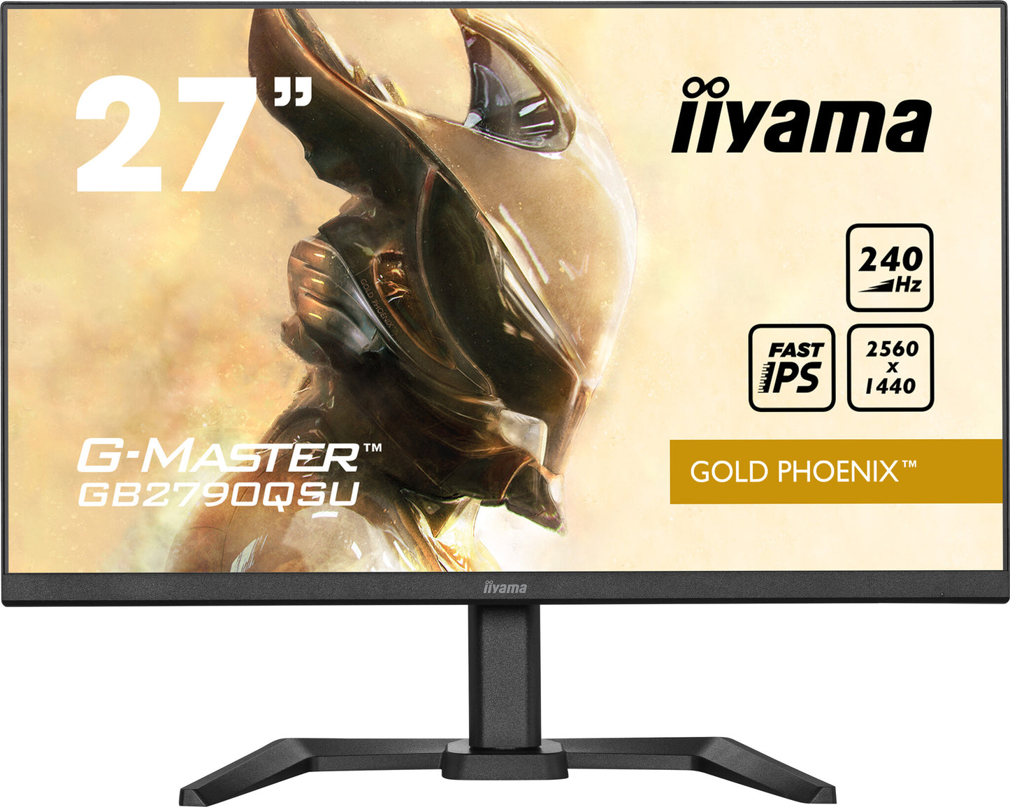 iiyama GB2790QSU-B5 platta pc-skärmar 68,6 cm (27") 2560 x 1440 pixlar Wide Quad HD LCD Svart