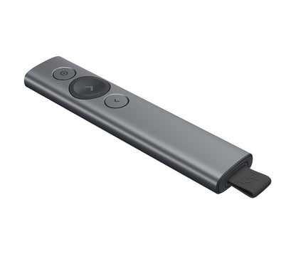 Logitech 910-004861 trådlösa presentatörer Bluetooth/RF Grå