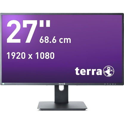 TERRA 3030207 LED display 68,6 cm (27") 1920 x 1080 pixlar Full HD Svart