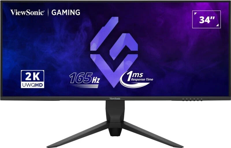 Viewsonic VX Series VX3480-2K-PRO platta pc-skärmar 86,4 cm (34") 3440 x 1440 pixlar UltraWide Quad HD LED Svart