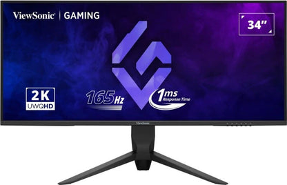 Viewsonic VX Series VX3480-2K-PRO platta pc-skärmar 86,4 cm (34") 3440 x 1440 pixlar UltraWide Quad HD LED Svart