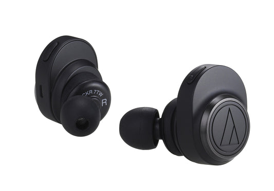 Audio-Technica ATH-CKR7TW Headset Trådlös I öra Samtal/musik Micro-USB Bluetooth Svart