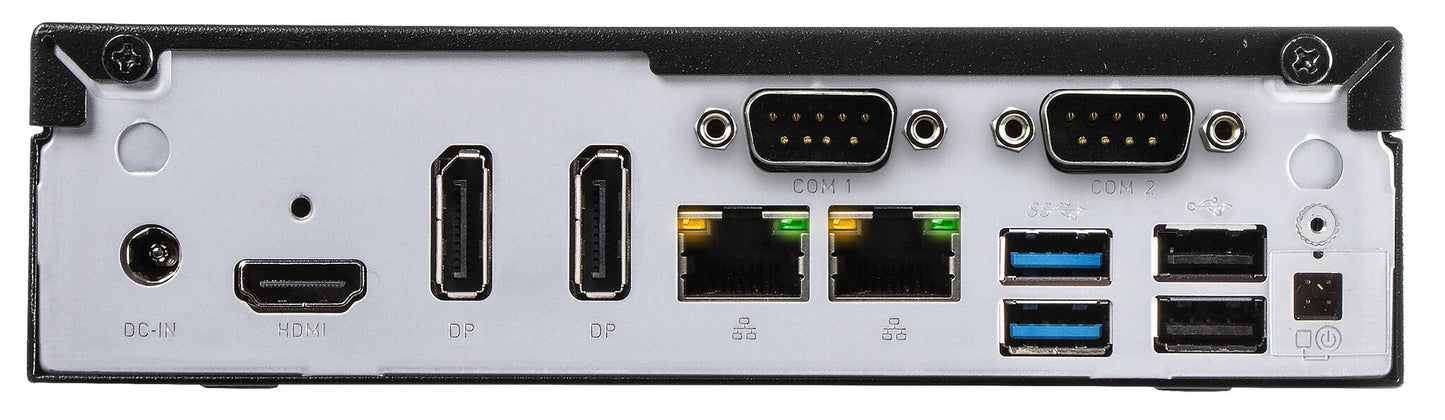 Shuttle DH610 datorhölje & moderkort 1,3L storlek PC Svart LGA 1700
