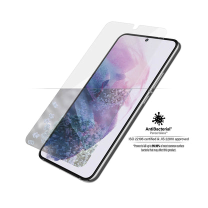 PanzerGlass ® UltraForce1 Samsung Galaxy S22 5G | Screen Protector Genomskinligt skärmskydd 1 styck