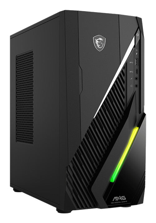 MSI MAG Infinite E1 14NUD7-026AT Intel® Core™ i7 i7-14700F 32 GB DDR5-SDRAM 1 TB SSD NVIDIA GeForce RTX 4060 Ti Windows 11 Home Skrivbord PC Svart