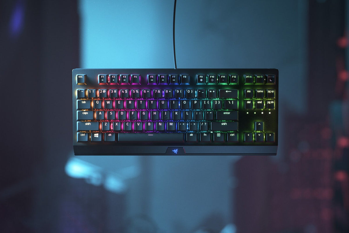 Razer Blackwidow V3 Tenkeyless tangentbord Spela USB QWERTY Engelska (USA) Svart