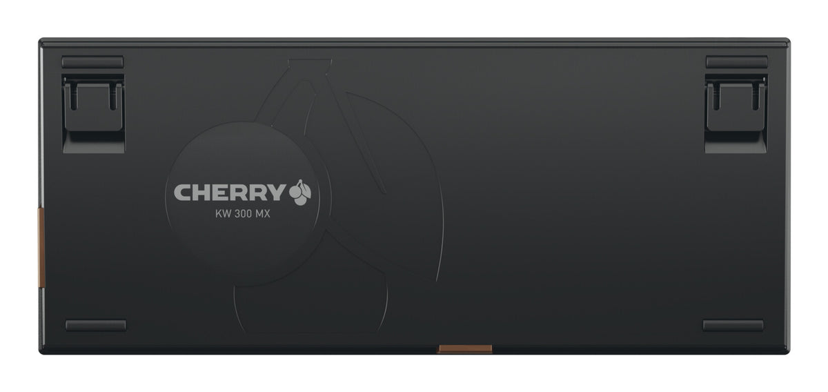 CHERRY KW 300 MX tangentbord Hem USB + Bluetooth QWERTZ tyska Svart, Koppar, Grå