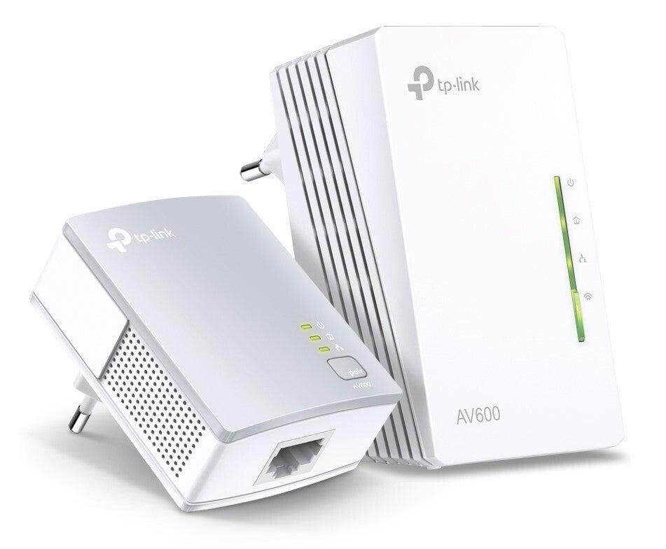 TP-Link AV600 600 Mbit/s Nätverksansluten (Ethernet) Wi-Fi Vit 1 styck