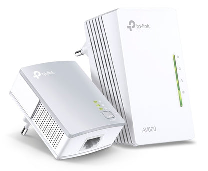 TP-Link AV600 600 Mbit/s Nätverksansluten (Ethernet) Wi-Fi Vit 1 styck