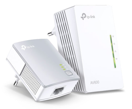 TP-Link AV600 600 Mbit/s Nätverksansluten (Ethernet) Wi-Fi Vit 1 styck