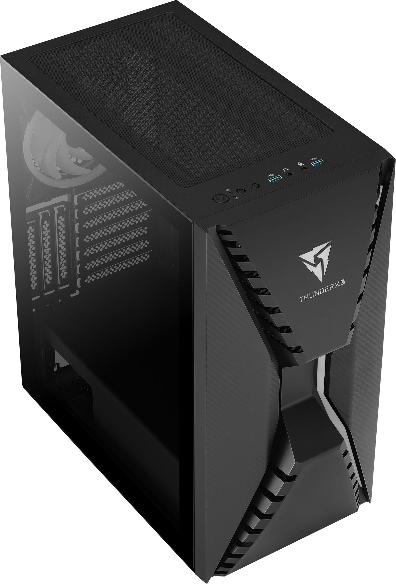 Aerocool Cronus Midi Tower Svart