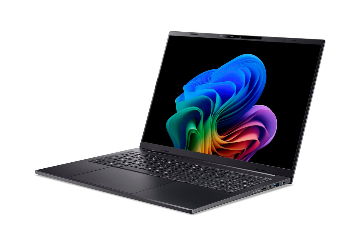 Acer Swift Go 16 AI SFG16-74-756J Copilot+ PC Intel Core Ultra 7 256V Bärbar dator 40,6 cm (16") WUXGA+ 16 GB LPDDR5x-SDRAM 1 TB SSD Wi-Fi 7 (802.11be) Windows 11 Home tyska Svart