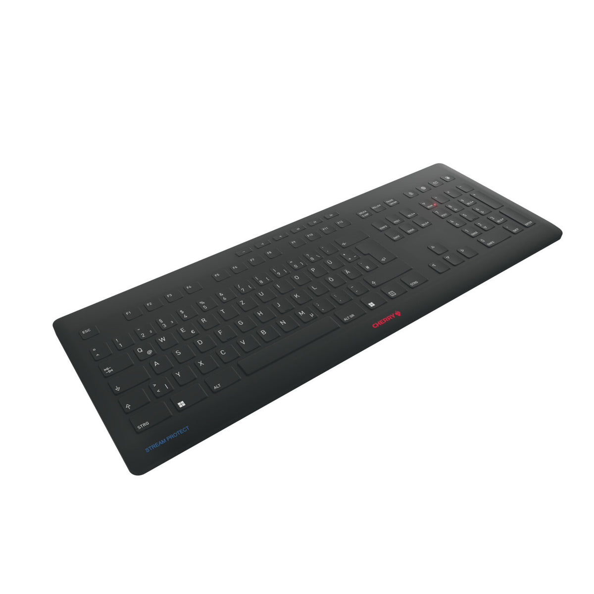Contour Design Stream tangentbord Universal Trådlös RF + USB QWERTZ tyska Svart