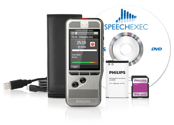 Philips DPM6000 Flashkort Svart, Silver