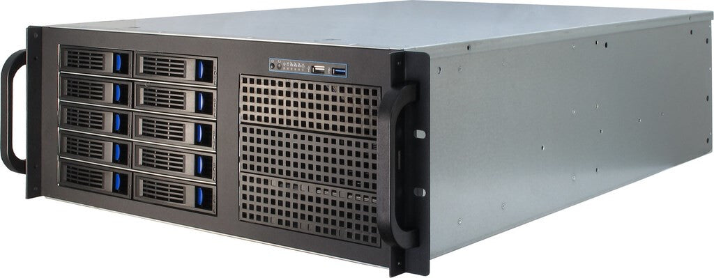 Inter-Tech IPC 4U-4410 Ställning Svart
