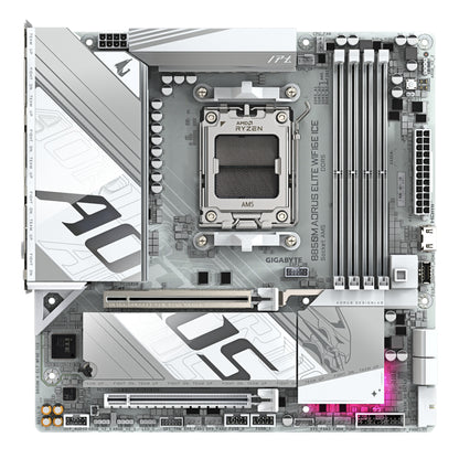 GIGABYTE B850M AORUS ELITE WIFI6E ICE AMD B850 AM5-sockel micro ATX