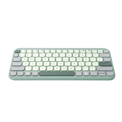 ASUS KW100 KEYBOARD/GN/GE/81 tangentbord Hem Bluetooth QWERTZ tyska Grön, Ljusgrön
