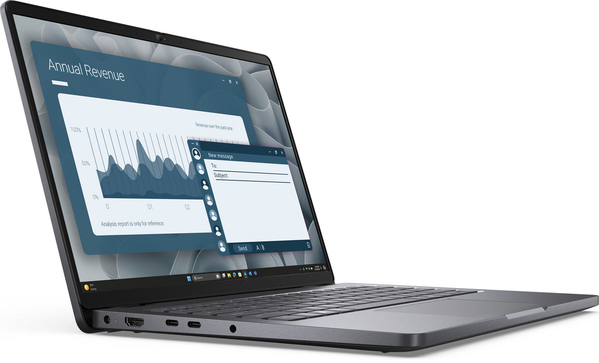 DELL Pro 14 PC14255 AMD Ryzen™ 5 220 Bärbar dator 35,6 cm (14") Full HD+ 16 GB DDR5-SDRAM 512 GB SSD Wi-Fi 6E (802.11ax) Windows 11 Pro Nordic Svart