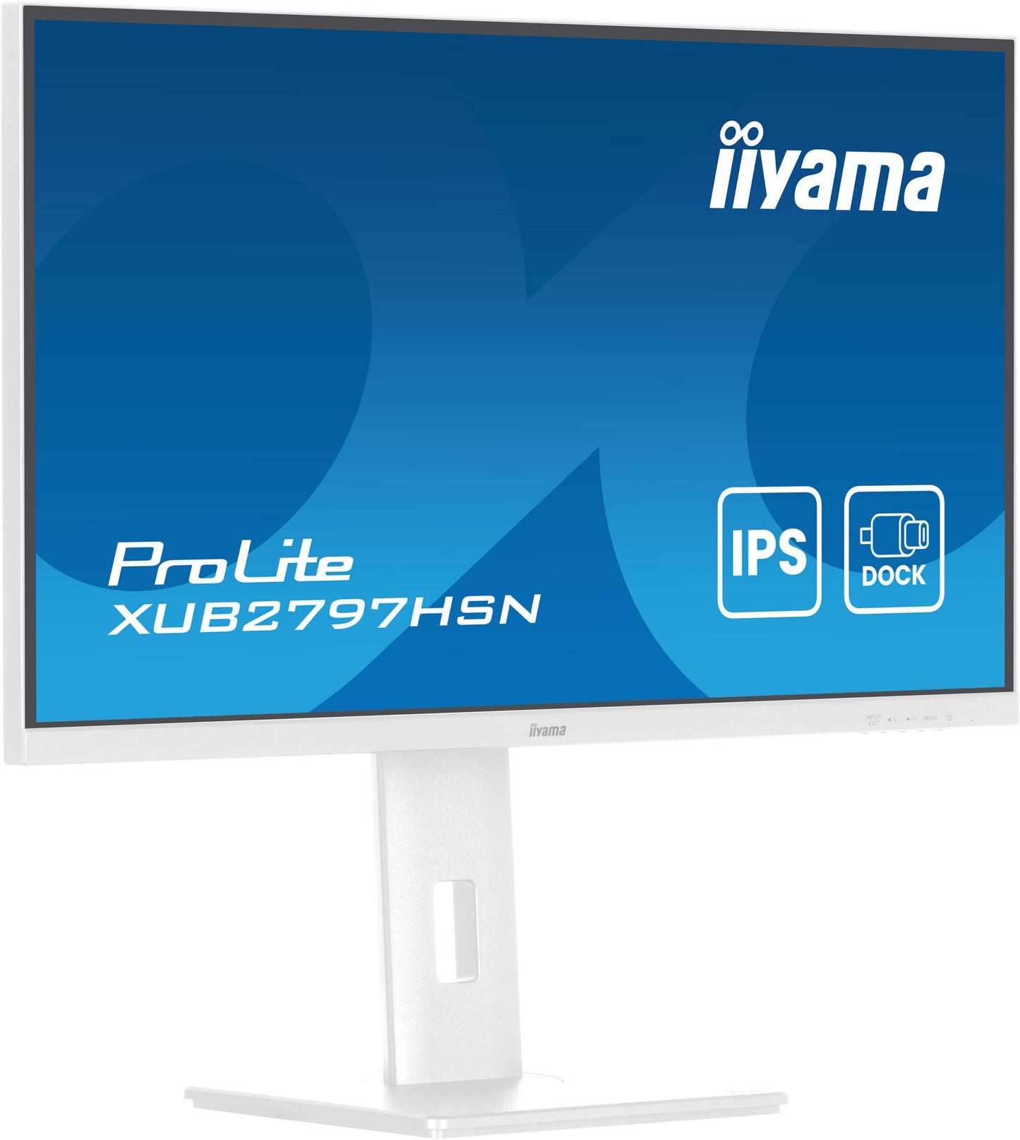 iiyama ProLite XUB2797HSN-W2 platta pc-skärmar 68,6 cm (27") 1920 x 1080 pixlar Full HD LED Vit