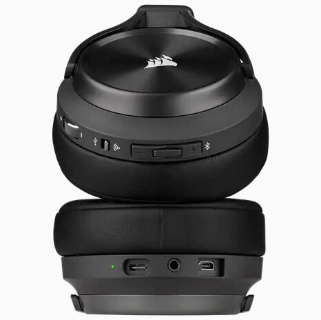 Corsair VIRTUOSO RGB Wireless XT Headset Kabel & Trådlös Huvudband Bluetooth Svart