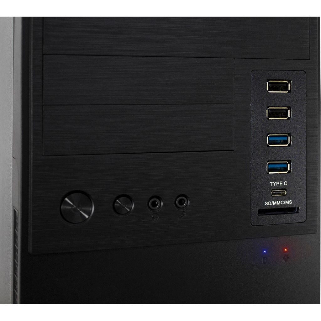 Inter-Tech IT-6865 Micro Tower Svart