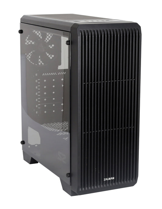 Zalman S2 Midi Tower Case - Black Window Svart