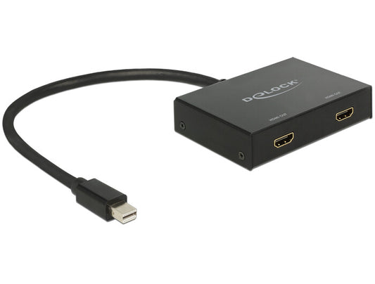 DeLOCK 87696 bilddelare Mini DisplayPort 2x HDMI