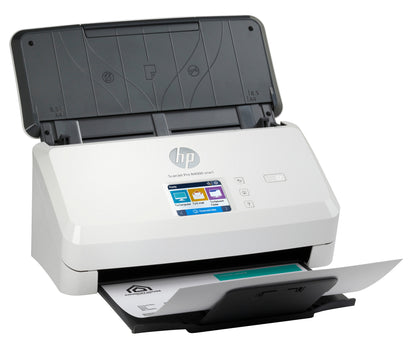 HP ScanJet Pro N4000 snw1 Arkmatad skanner 600 x 600 DPI A4 Svart, Vit