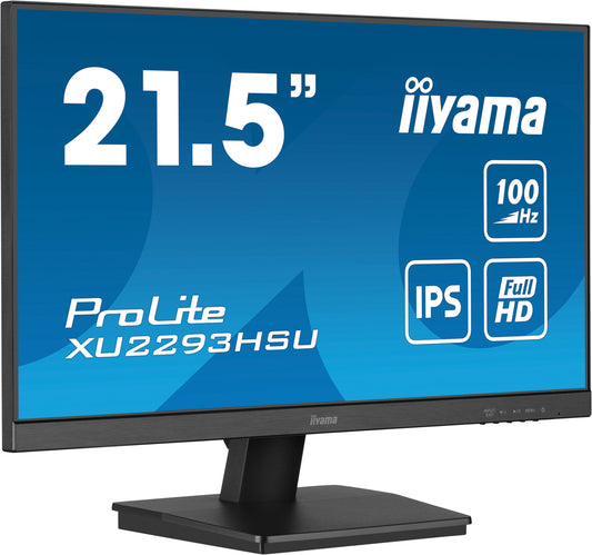 iiyama ProLite XU2293HSU-B7 platta pc-skärmar 54,6 cm (21.5") 1920 x 1080 pixlar Full HD LED Svart