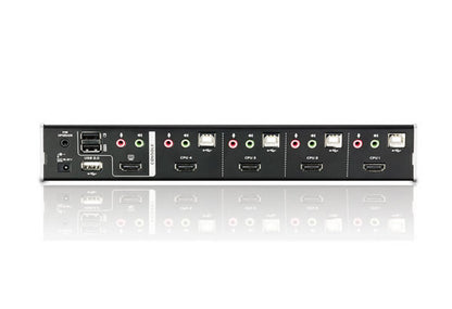 ATEN USB HDMI/Audio KVMP™-switch med 4 portar
